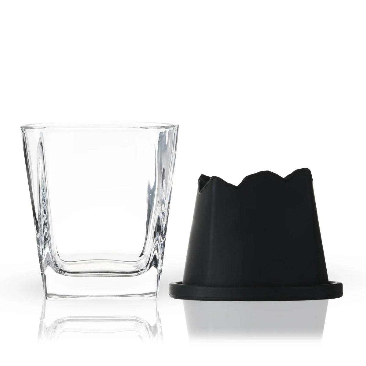 Viski Mountain Ice Mold With Glass Set - lily & onyx