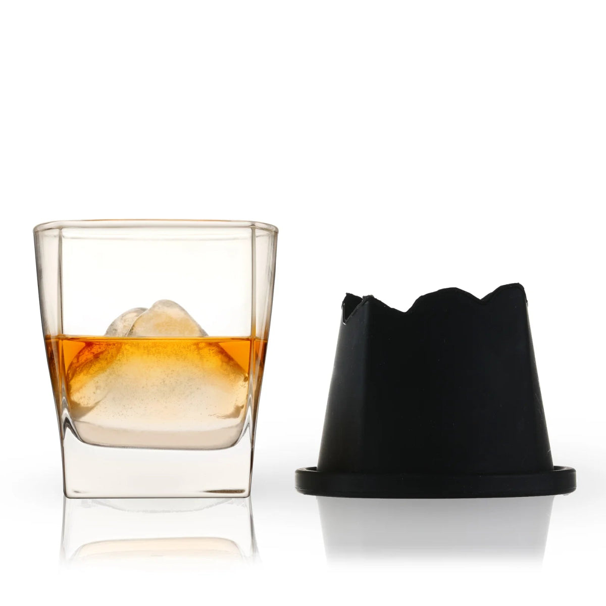 Viski Mountain Ice Mold With Glass Set - lily & onyx