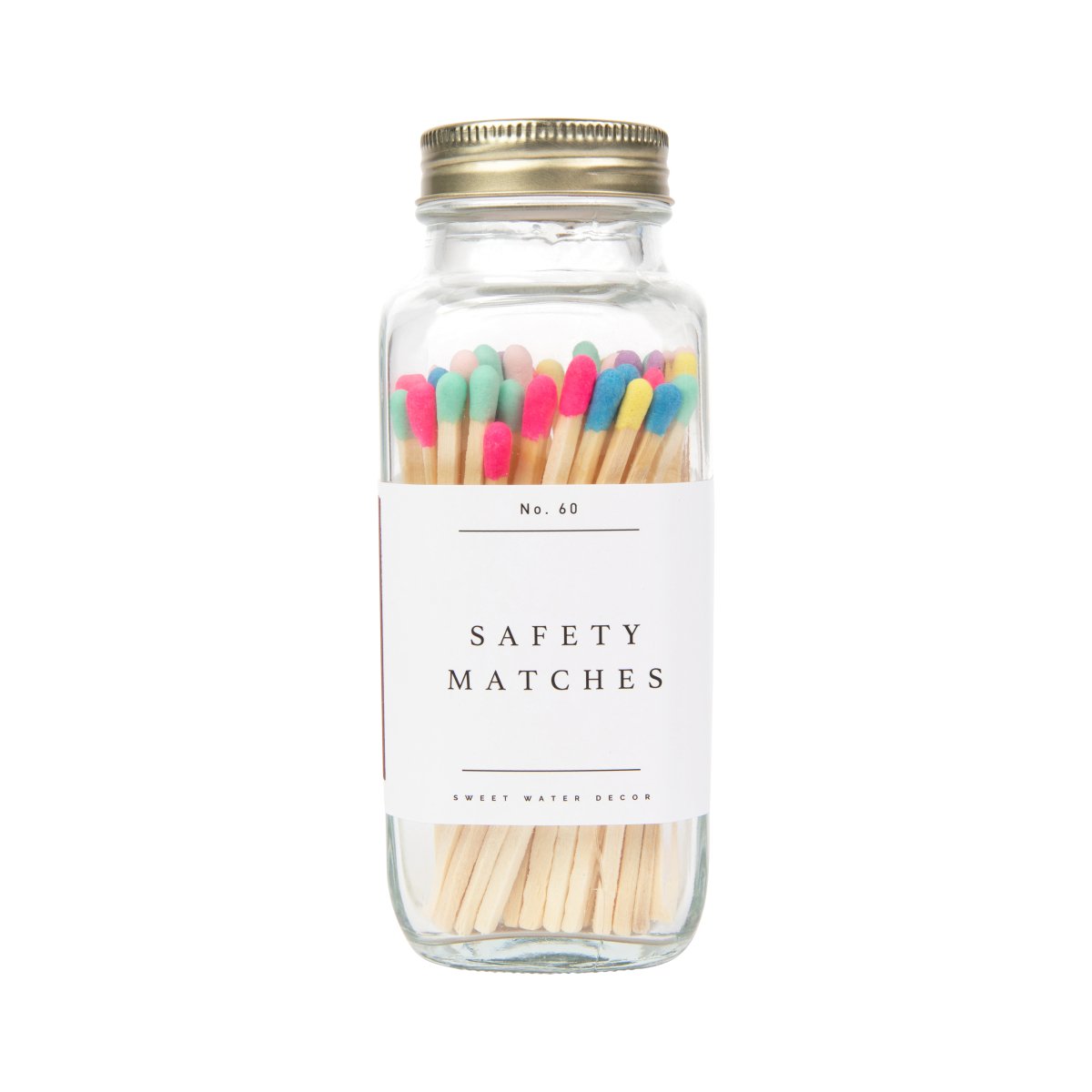 Load image into Gallery viewer, Sweet Water Decor Multicolor Rainbow Safety Matches - 60 Count, 3.75&amp;quot; - lily &amp;amp; onyx
