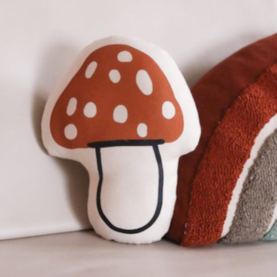 Load image into Gallery viewer, Imani Collective Mushroom Pillow - lily &amp;amp; onyx
