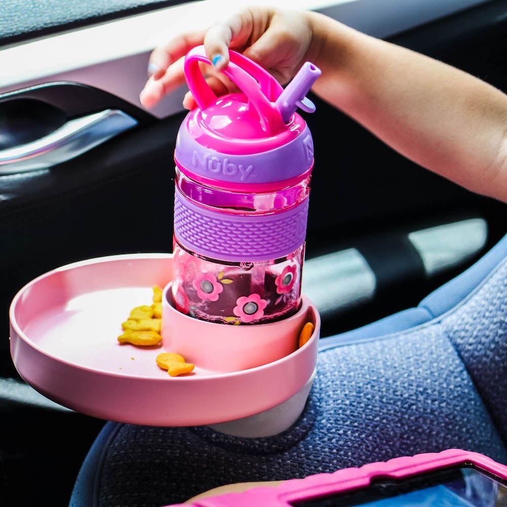 
                      
                        UnbuckleMe My Travel Tray® Cup Holder Extender - lily & onyx
                      
                    