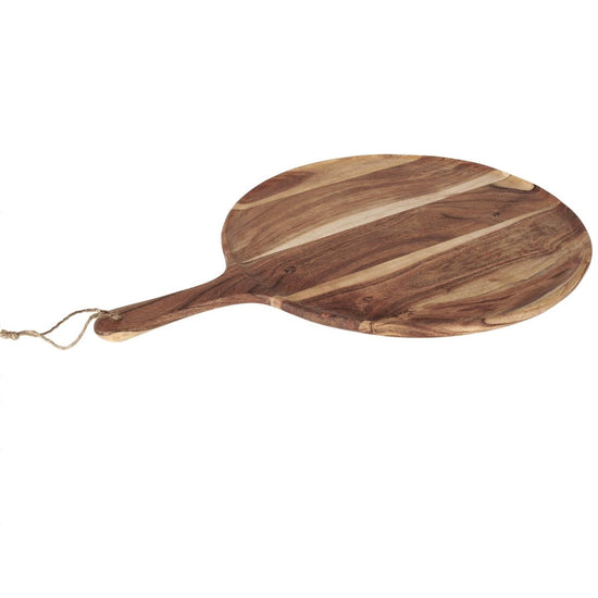Load image into Gallery viewer, texxture Nama™ Round Acacia Wood Serving Board - lily &amp;amp; onyx
