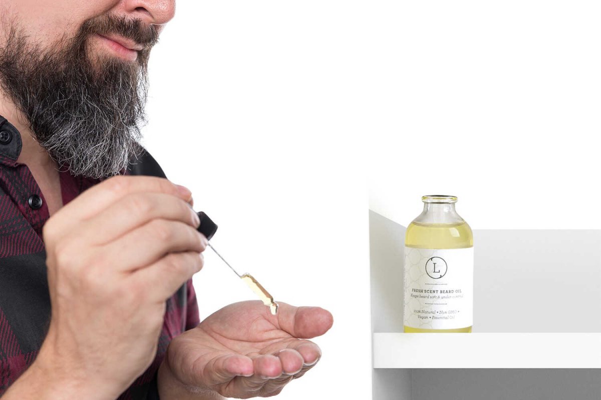 Lizush Natural Handmade Beard Oil, 2 oz - lily & onyx