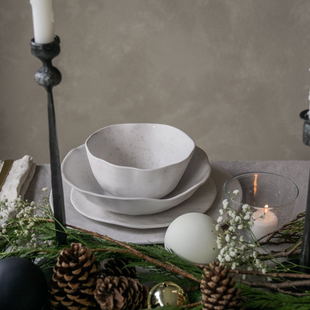 
                      
                        Egg Back Home Nature Shape Smooth White Salad Plate, 8" - Set of 4 - lily & onyx
                      
                    