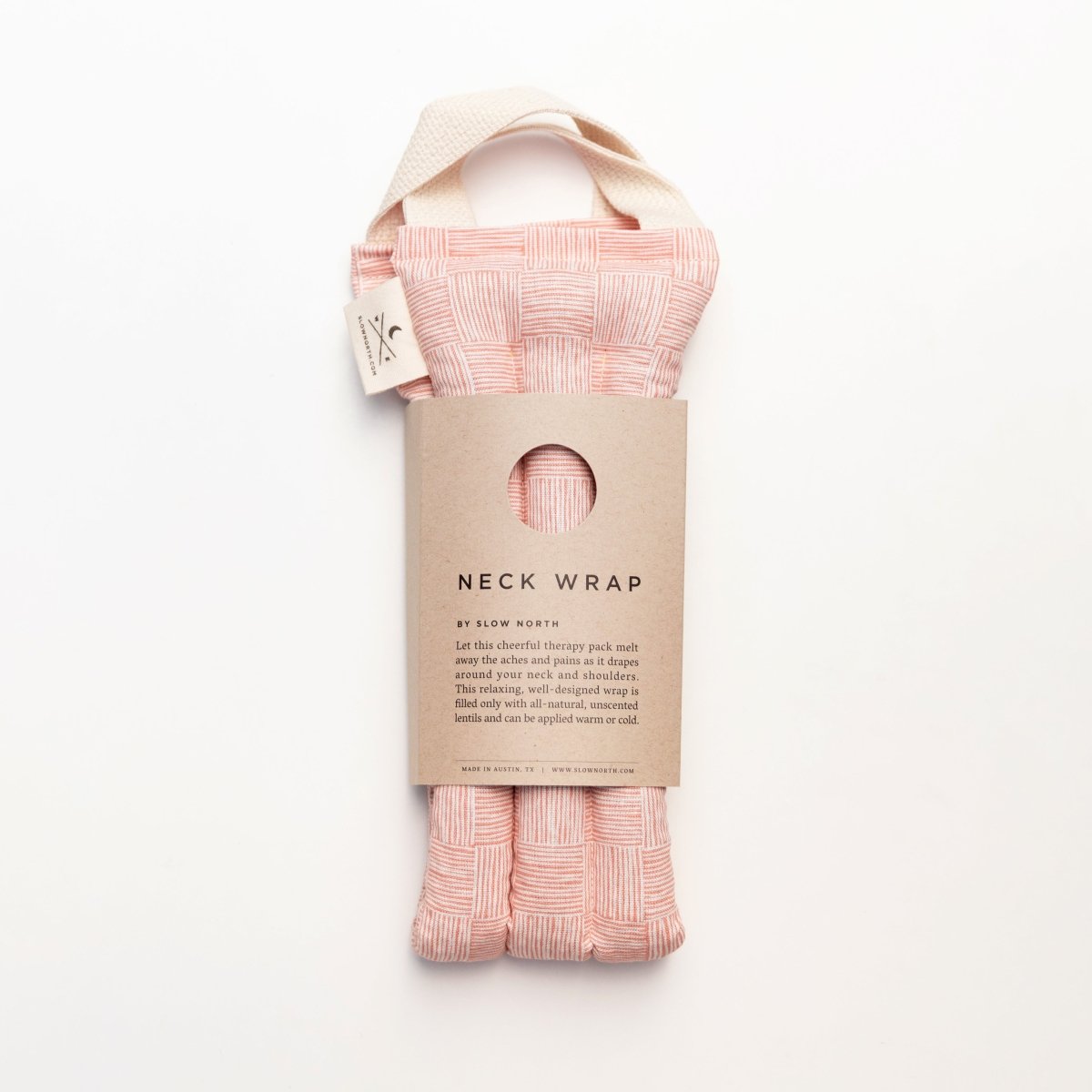 Slow North Neck Wrap, Pink Pampas - lily & onyx