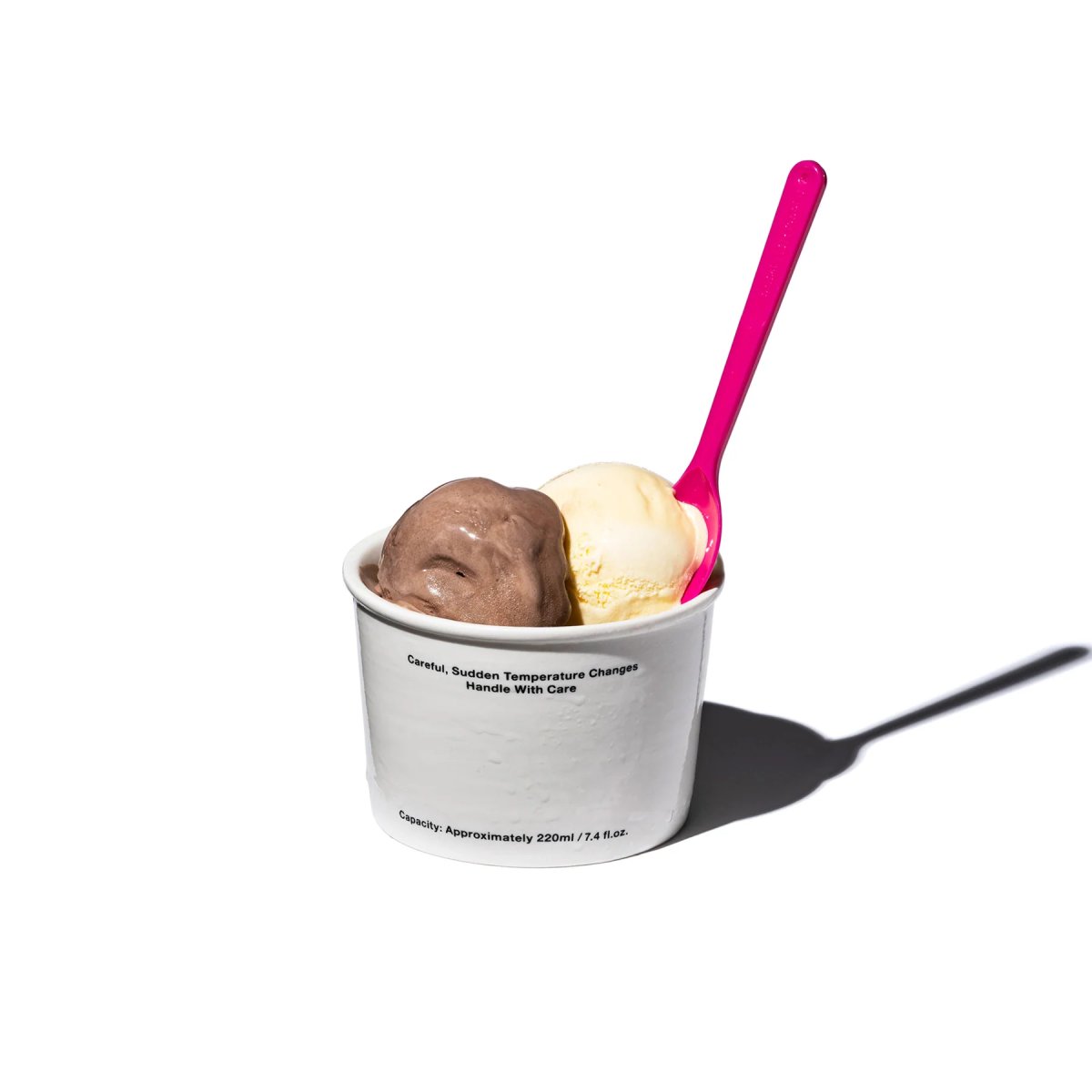 puebco 'Not Paper' Ceramic Cup, Ice Cream - lily & onyx