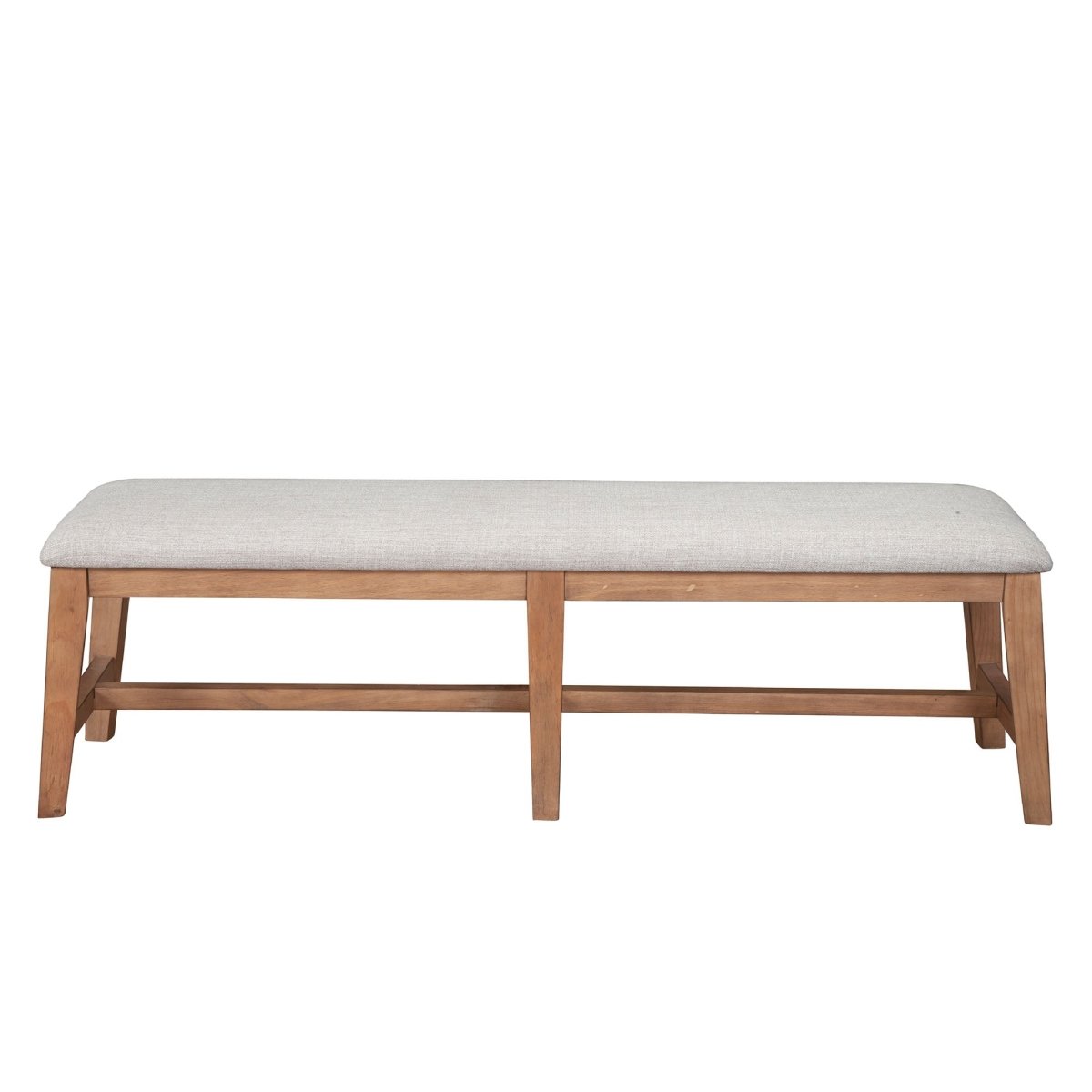 Alpine Furniture Olejo Bench, Natural - lily & onyx