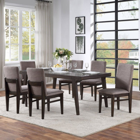 Alpine Furniture Olejo Dining Table, Chocolate - lily & onyx