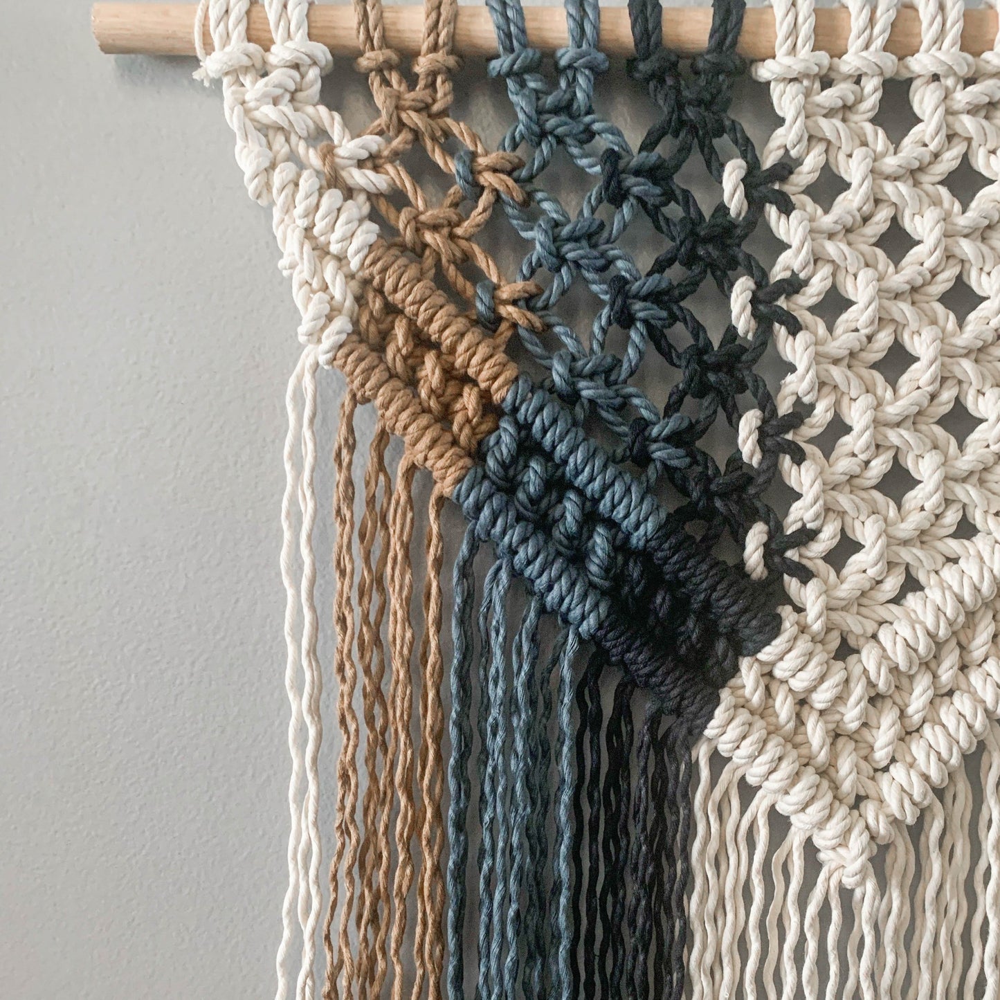 I Would Rather Knot Macrame Wall Hanging - lily & onyx