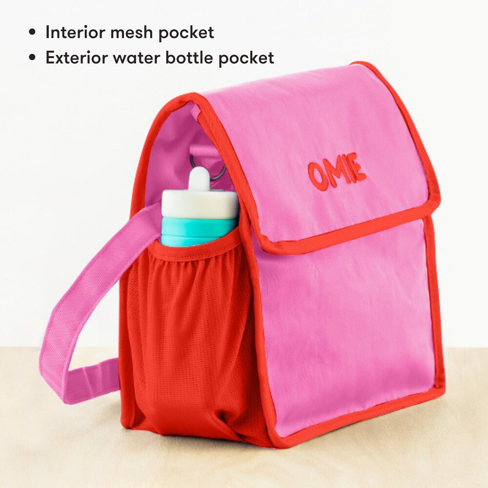 Omie Box - Omie Insulated Nylon Lunch Tote, Pink