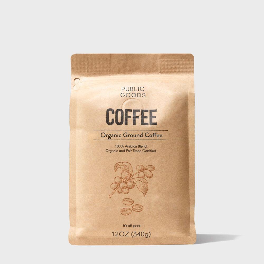 Public Goods Organic Ground Coffee - lily & onyx