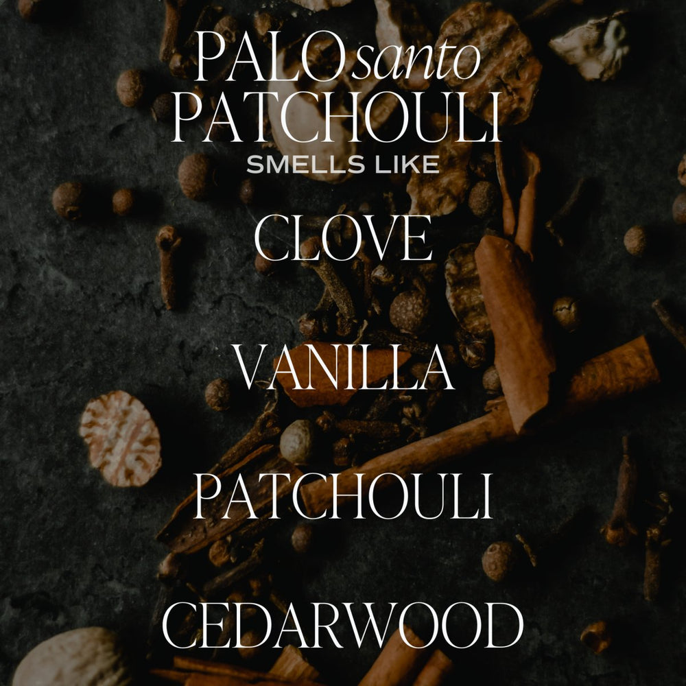 
                      
                        Sweet Water Decor Palo Santo Patchouli Soy Candle - Amber Jar - 11 oz - lily & onyx
                      
                    