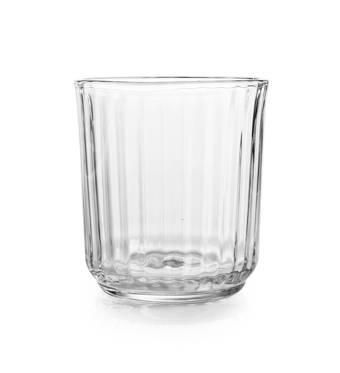 Libbey Paneled Double Old Fashioned Rocks Glasses, 11.2 oz - Set of 6 - lily & onyx