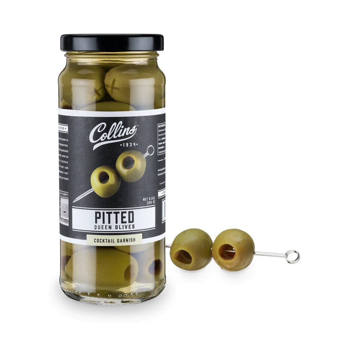 Collins Pitted Cocktail Olives, 4 Oz - lily & onyx