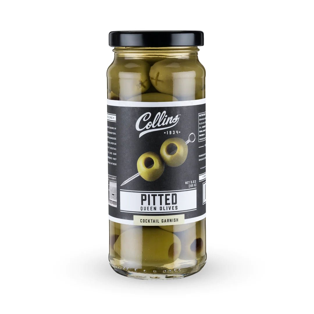 Collins Pitted Cocktail Olives, 4 Oz - lily & onyx