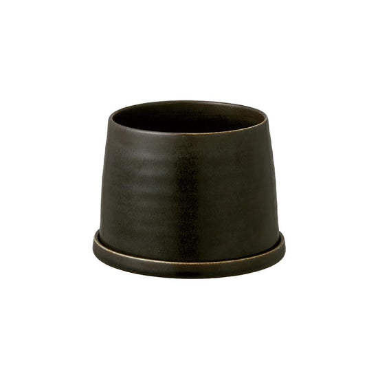 Load image into Gallery viewer, KINTO USA Plant Pot 192, 5&amp;quot; - lily &amp;amp; onyx
