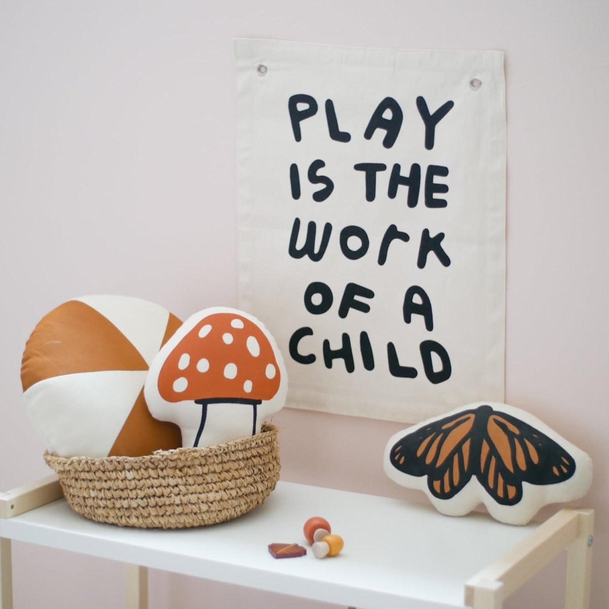Imani Collective Play Is The Work Of A Child Banner - lily & onyx