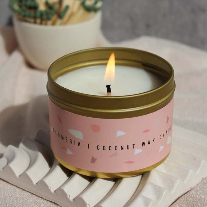 
                      
                        esselleSF Plumeria | 5 Oz Travel Tin Candle | Plumeria, Jasmine, Gardenia, Guava - lily & onyx
                      
                    