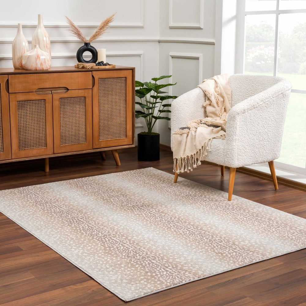 
                      
                        Hauteloom Pointblank Tan Leopard Print Rug - lily & onyx
                      
                    