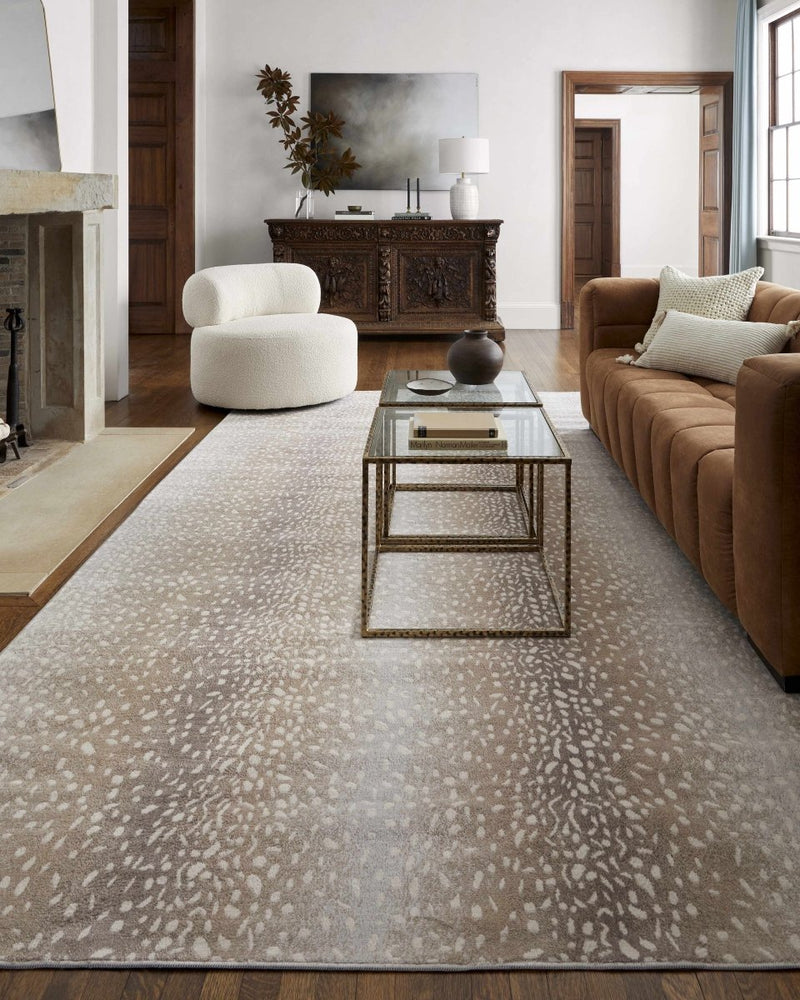 
                      
                        Hauteloom Pointblank Tan Leopard Print Rug - lily & onyx
                      
                    