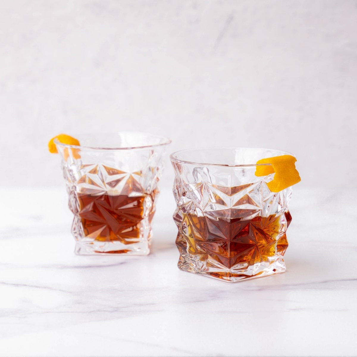 Viski Prism Crystal Whiskey Tumblers - lily & onyx