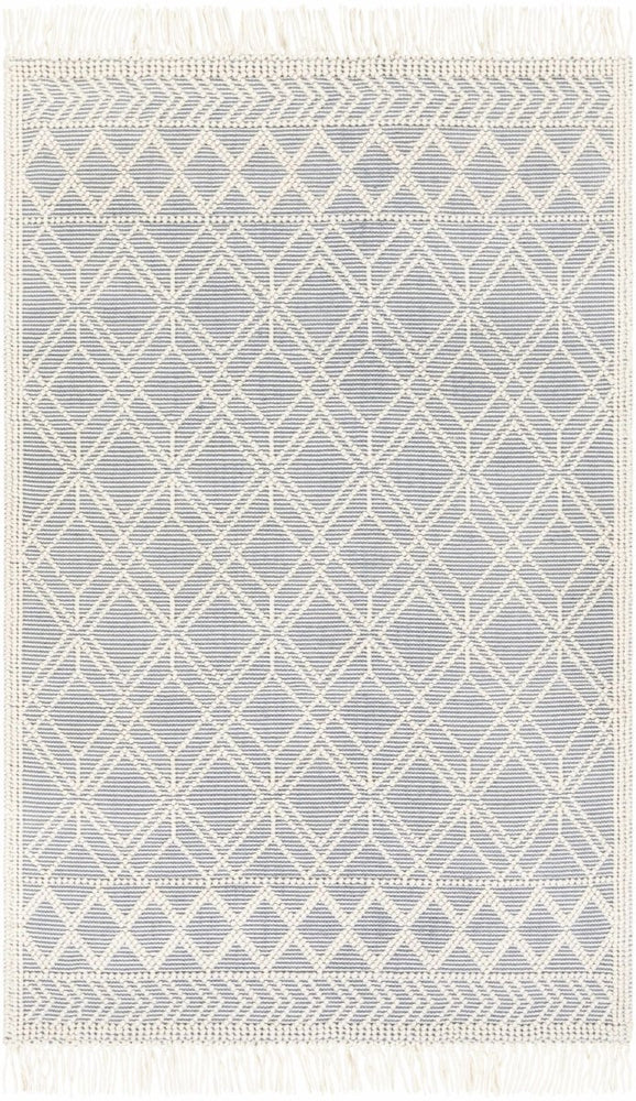 
                      
                        Hauteloom Ramsbury Ivory & Blue Area Rug - lily & onyx
                      
                    