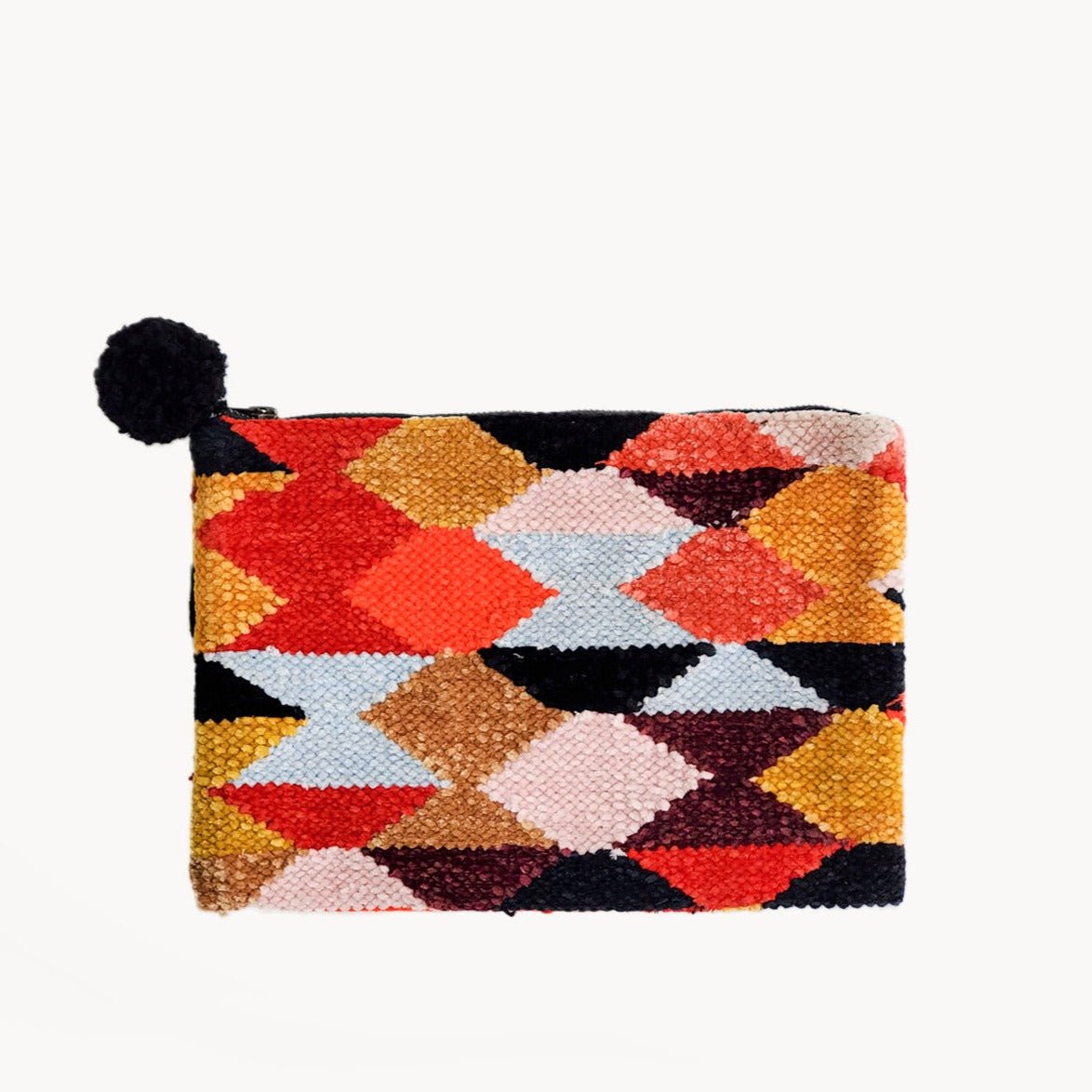 Load image into Gallery viewer, KORISSA Rana Clutch - lily &amp;amp; onyx
