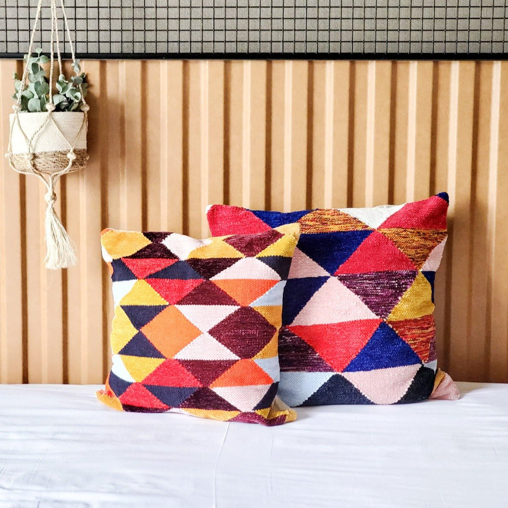 KORISSA Rana Pillow Cover, Large - lily & onyx