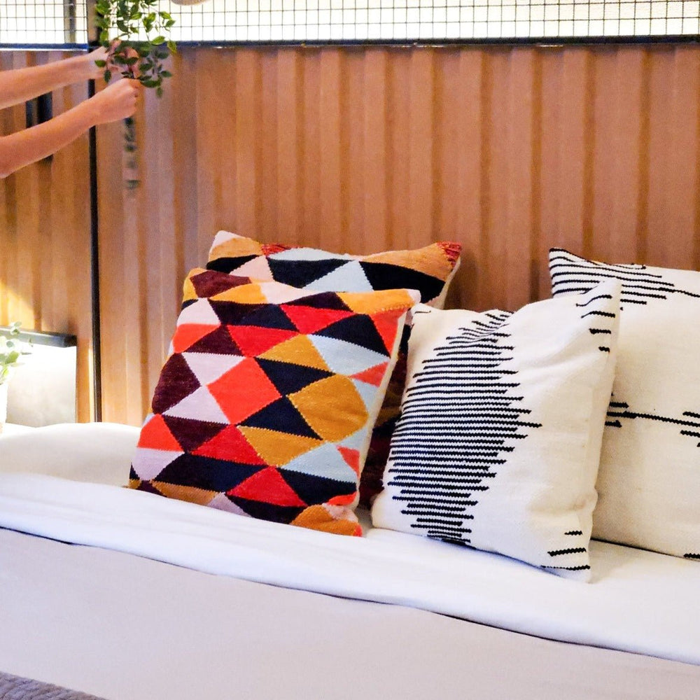 
                      
                        KORISSA Rana Pillow Cover, Small - lily & onyx
                      
                    