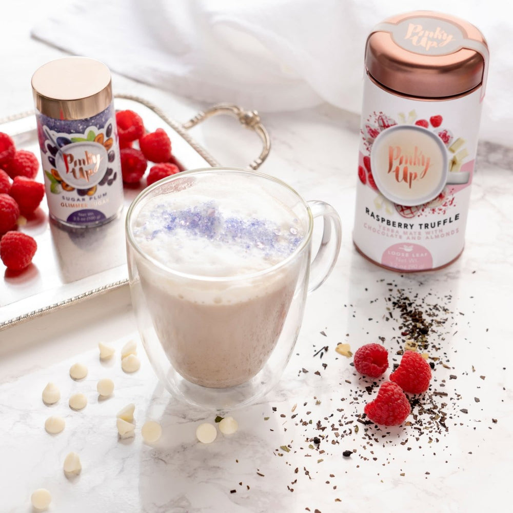 
                      
                        Pinky Up Raspberry Truffle Loose Leaf Tea Tins - lily & onyx
                      
                    