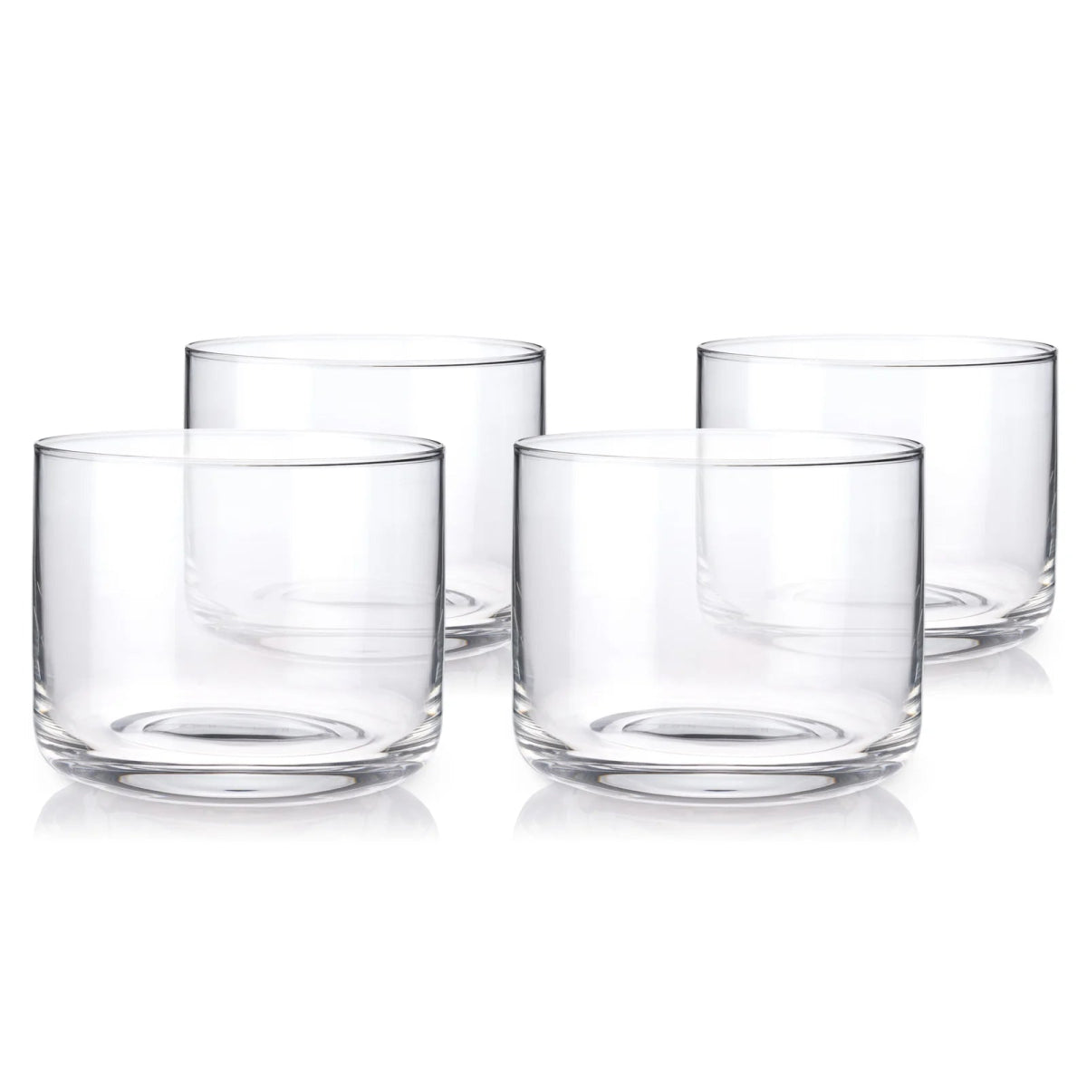 Viski Raye Crystal Negroni Glasses, Set of 4 - lily & onyx
