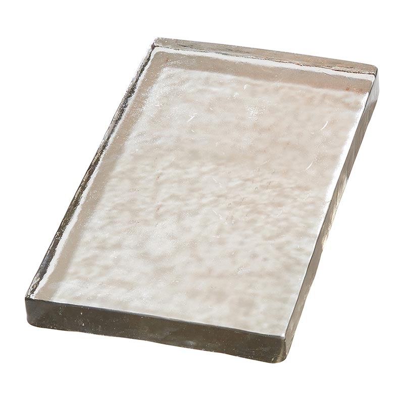 47th & Main Rectangle Recycled Glass Platter, 12" x 7" - Set of 2 - lily & onyx