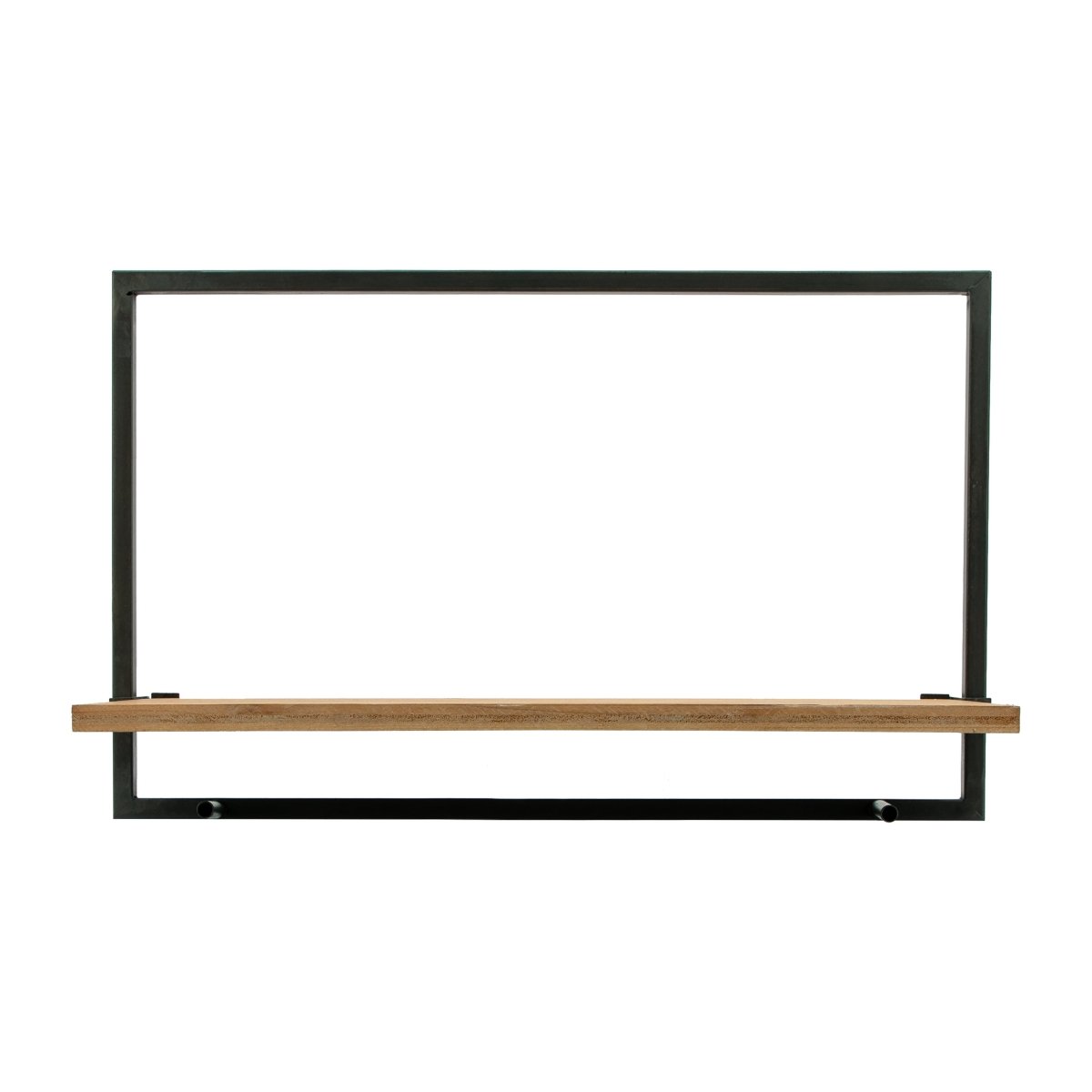 Load image into Gallery viewer, Sagebrook Home Rectangular Floating Wood &amp;amp; Metal Wall Shelves, Set Of 5 - lily &amp;amp; onyx
