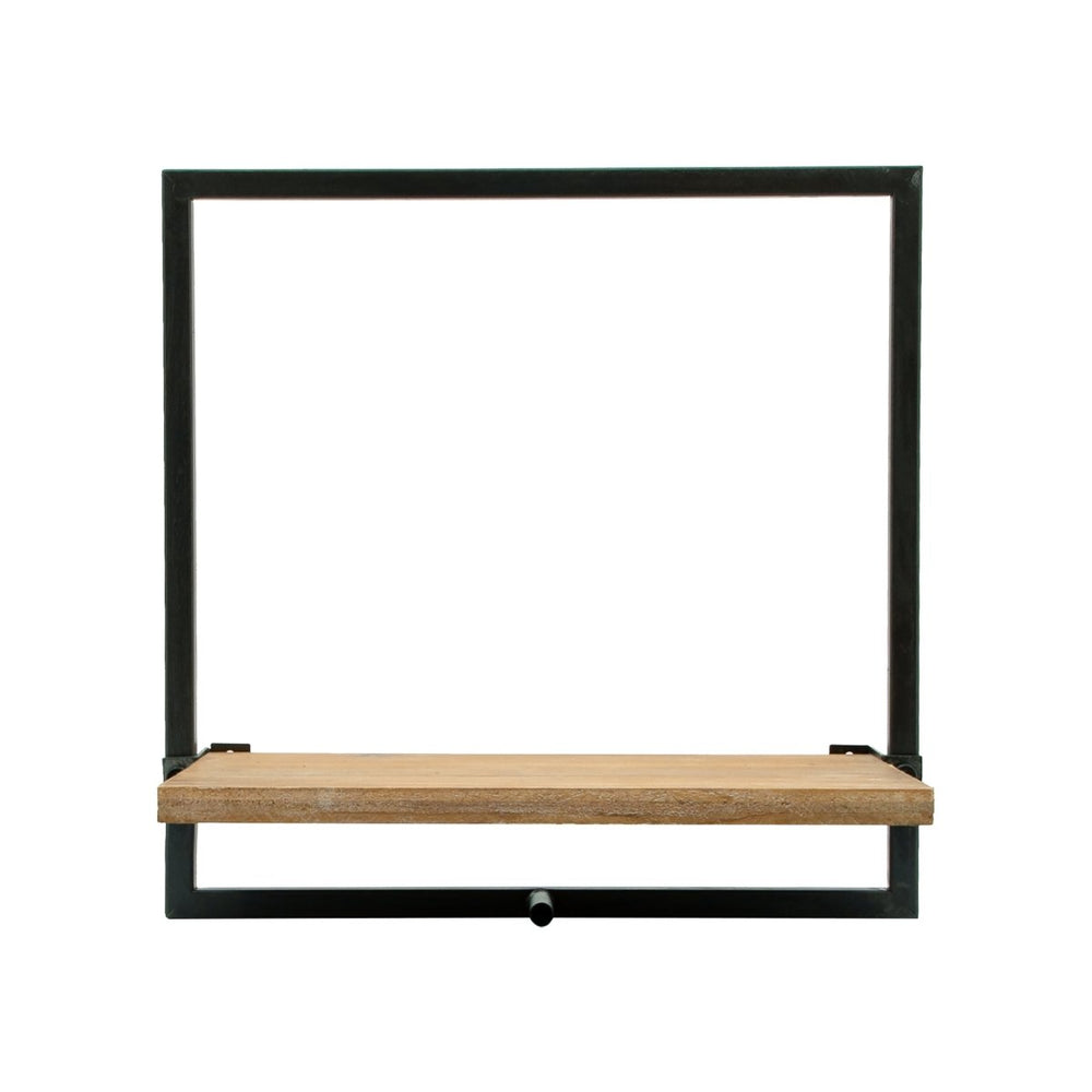 
                      
                        Sagebrook Home Rectangular Floating Wood & Metal Wall Shelves, Set Of 5 - lily & onyx
                      
                    