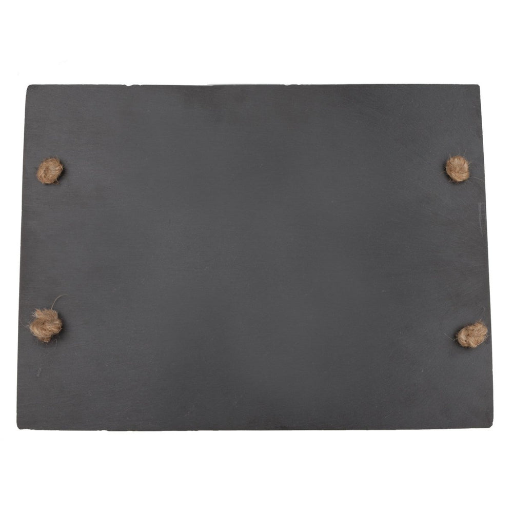 
                      
                        Twine Rectangular Slate Cheese Board with Decorative Rope Handles - lily & onyx
                      
                    
