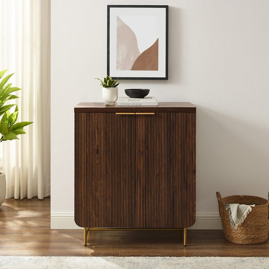 Walker Edison Reema Scandinavian Accent Cabinet - lily & onyx