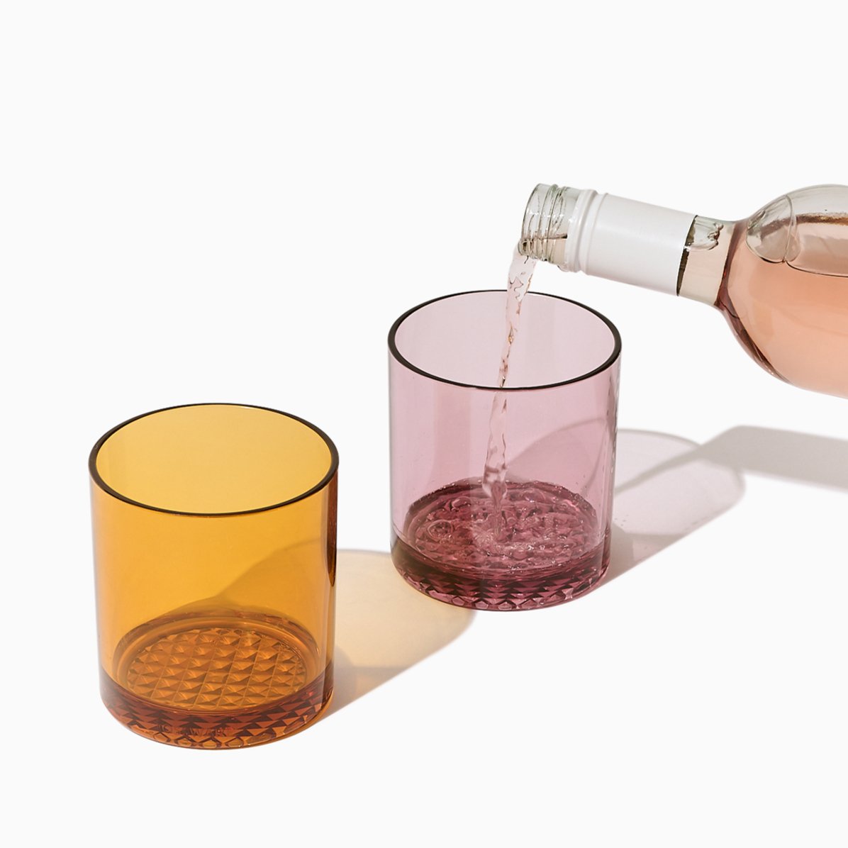 TOSSWARE RESERVE 12oz Old Fashioned Tritan™ Copolyester Glass - Color Series - lily & onyx