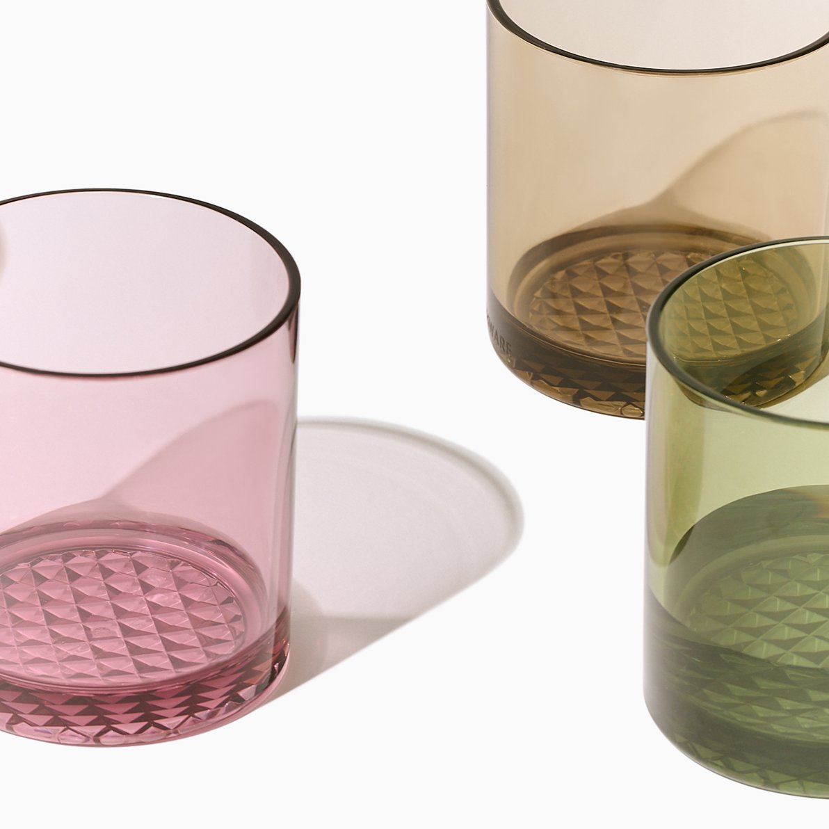 TOSSWARE RESERVE 12oz Old Fashioned Tritan™ Copolyester Glass - Color Series - lily & onyx