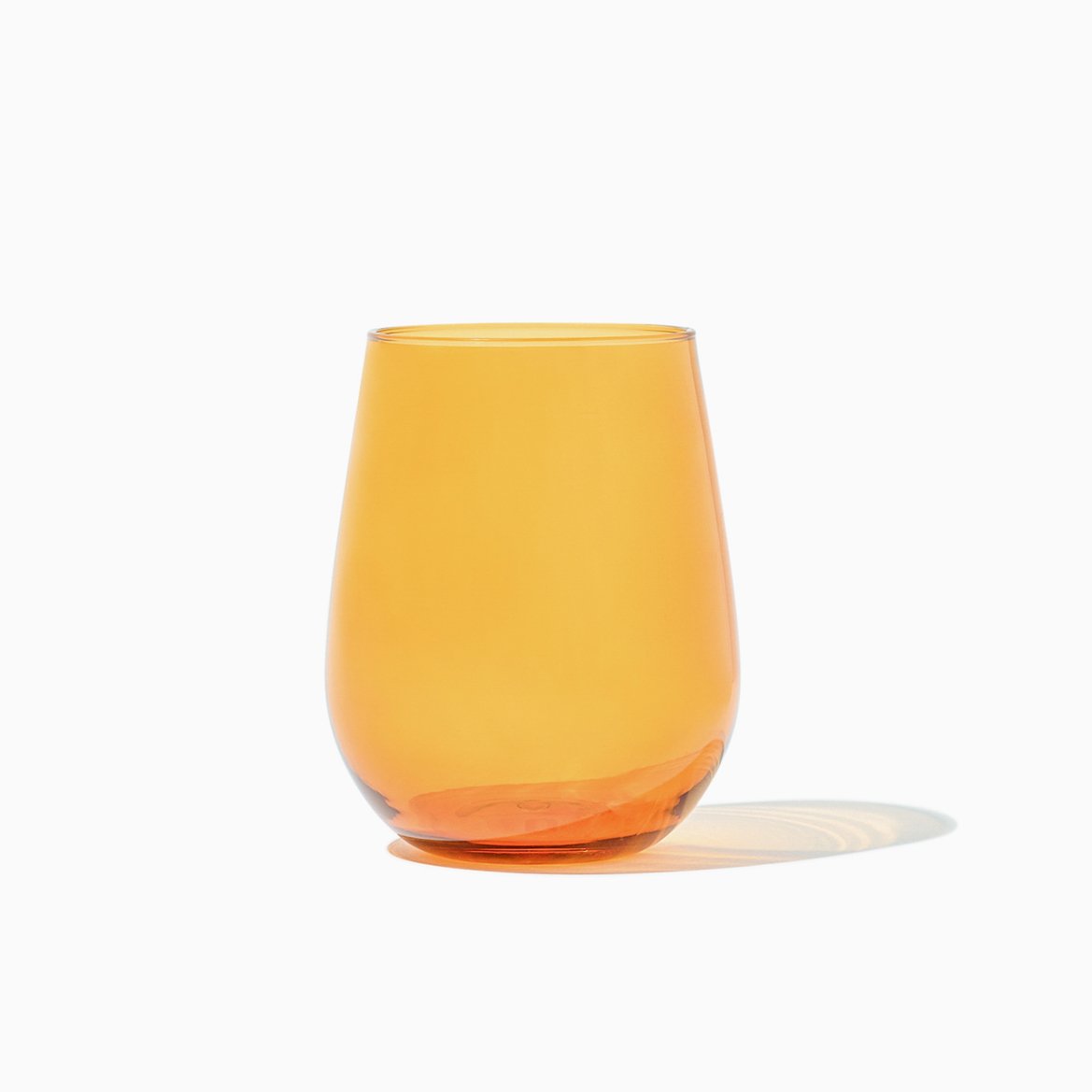 TOSSWARE RESERVE 16oz Stemless Wine Tritan™ Copolyester Glass - Color Series - lily & onyx