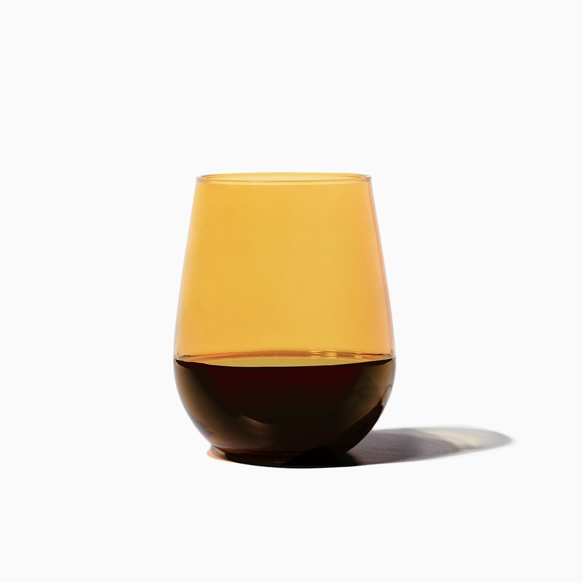 TOSSWARE RESERVE 16oz Stemless Wine Tritan™ Copolyester Glass - Color Series - lily & onyx