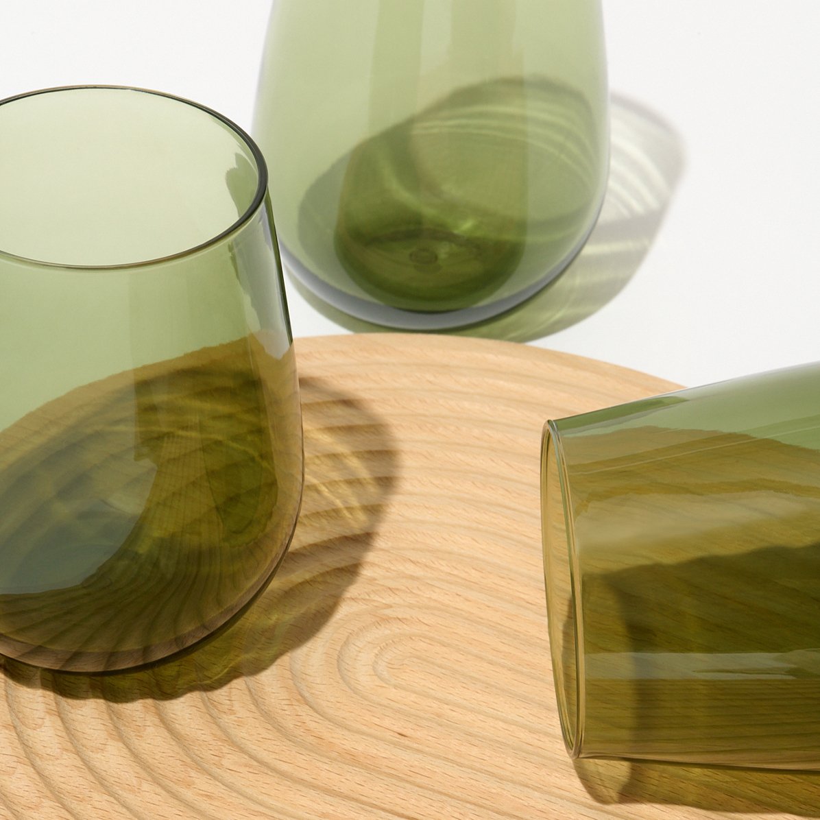 TOSSWARE RESERVE 16oz Stemless Wine Tritan™ Copolyester Glass - Color Series - lily & onyx
