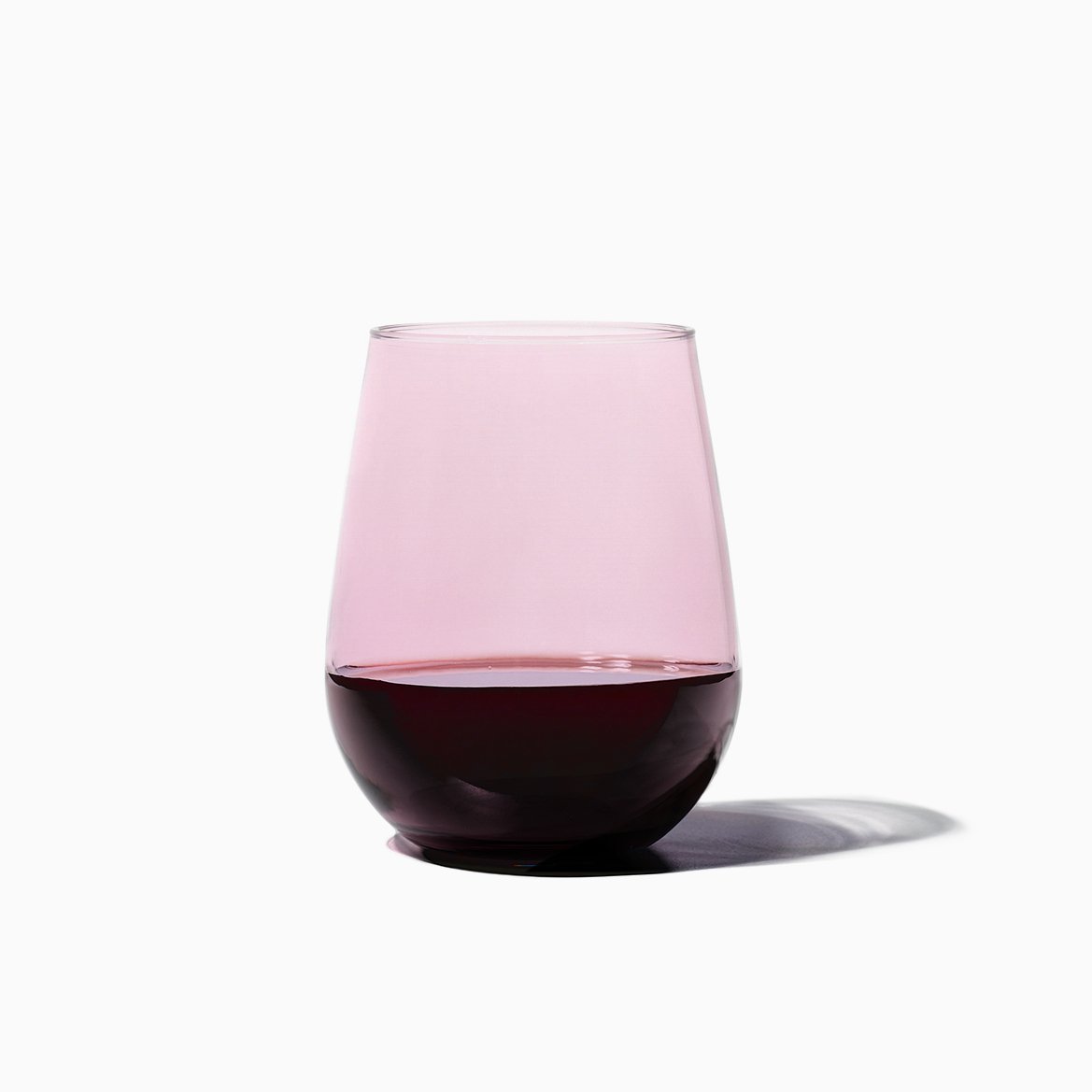 TOSSWARE RESERVE 16oz Stemless Wine Tritan™ Copolyester Glass - Color Series - lily & onyx