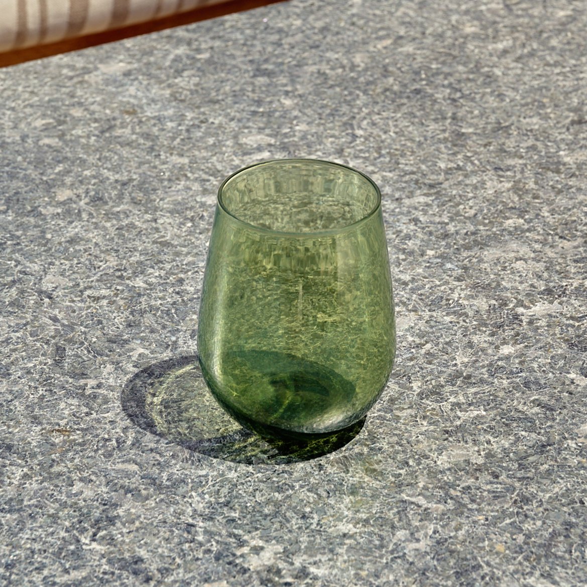 TOSSWARE RESERVE 16oz Stemless Wine Tritan™ Copolyester Glass - Color Series - lily & onyx