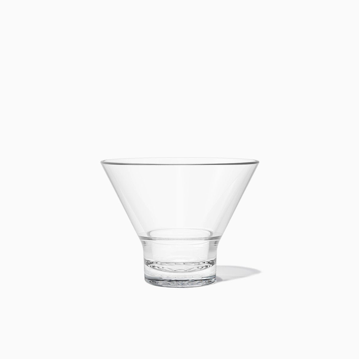 TOSSWARE RESERVE 8oz Stemless Martini Tritan™ Copolyester Glass - lily & onyx