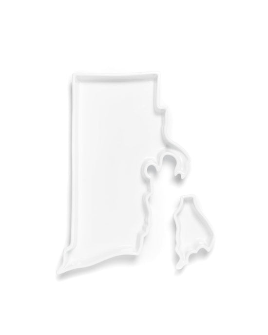 Load image into Gallery viewer, Lark at Home Rhode Island State Porcelain Serving Dish - lily &amp;amp; onyx
