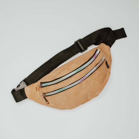Load image into Gallery viewer, Denim &amp;amp; Daisy Ribbed Fanny Pack, Mustard - lily &amp;amp; onyx
