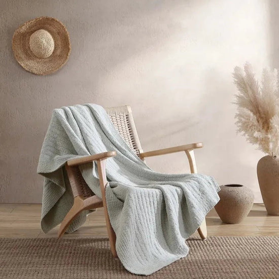 Sunday Citizen Ribbed Lightweight Throw - lily & onyx