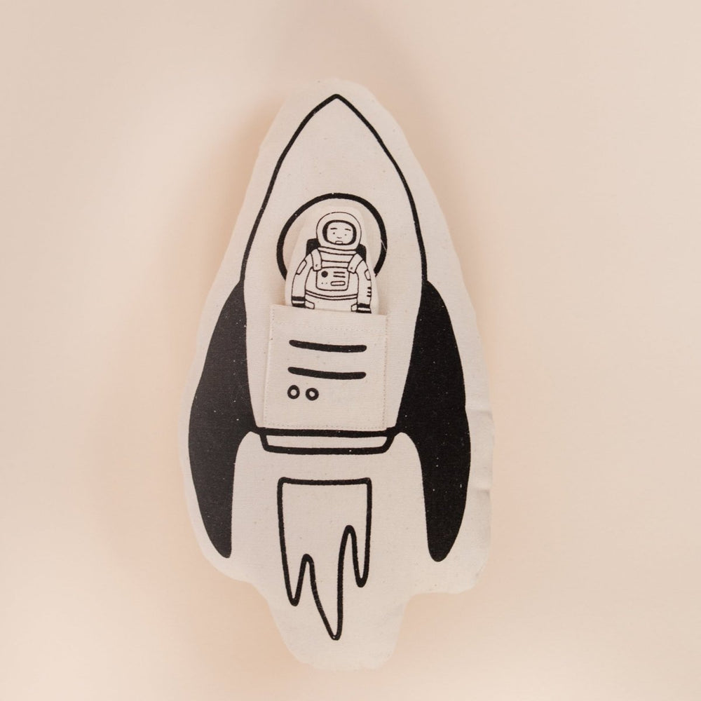 Imani Collective Rocket + Astronaut Pillow - lily & onyx