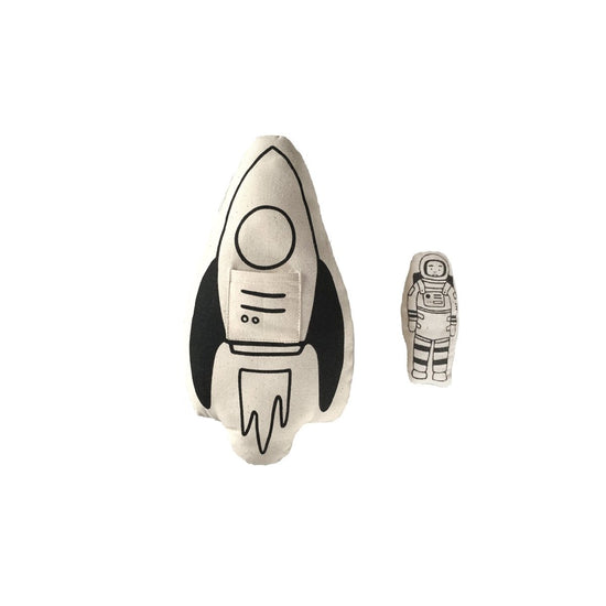 Imani Collective Rocket + Astronaut Pillow - lily & onyx