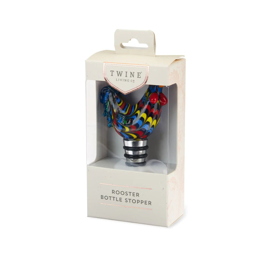 
                      
                        Twine Living Rooster Glass Bottle Stopper - lily & onyx
                      
                    